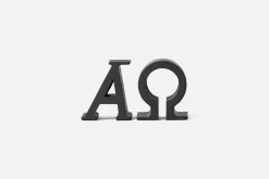 Josef Frank Bokstöd Alfa Omega* Dekorationsdetaljer