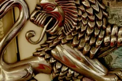 Anna Petrus Bokstöd Lejon* Dekorationsdetaljer|Tenndekorationer