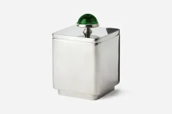 Svenskt Tenn Burk med Glasknopp* Dekorationsdetaljer|Tenndekorationer