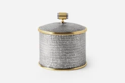 Björn Trägårdh Burk Panama Rund* Tenndekorationer