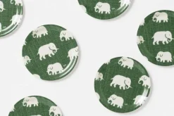 Estrid Ericson/Svenskt Tenn Glasunderlägg Elefant* Underlägg & Tabletter