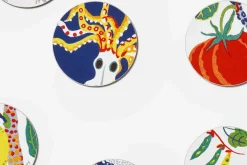 Josef Frank/Svenskt Tenn Glasunderlägg Italian Dinner* Underlägg & Tabletter