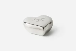 Estrid Ericson Hjärta med Lock Love for Love* Dekorationsdetaljer|Tenndekorationer