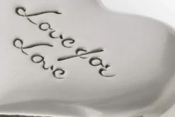 Estrid Ericson Hjärta med Lock Love for Love* Dekorationsdetaljer|Tenndekorationer