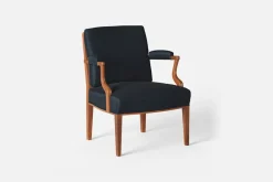 Josef Frank Karmstol 969 Kederband Sitthöjd 43 cm* Karmstolar