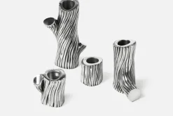 Jakob Solgren Nordenskiöld Ljusstake Gren* Ljusstakar & Ljuslyktor|Tennljusstakar