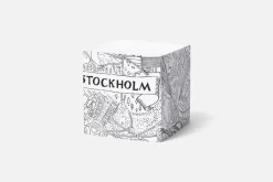 Josef Frank/Svenskt Tenn Memoblock Stockholmskartan* Dekorationsdetaljer|Block & Gåvokort