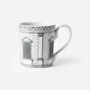 Fornasetti Mugg* Glas & Koppar