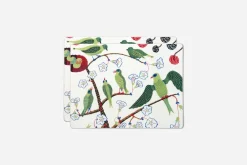 Josef Frank/Svenskt Tenn Underlägg Gröna Fåglar* Underlägg & Tabletter